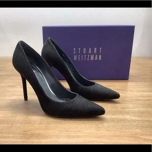 Stuart Weitzman black heels stilettos 6.5